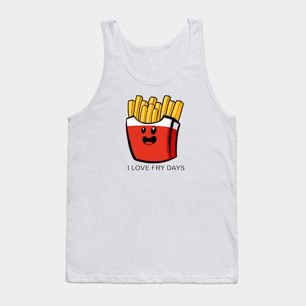 FryDays Tank Top by Art by Nabes